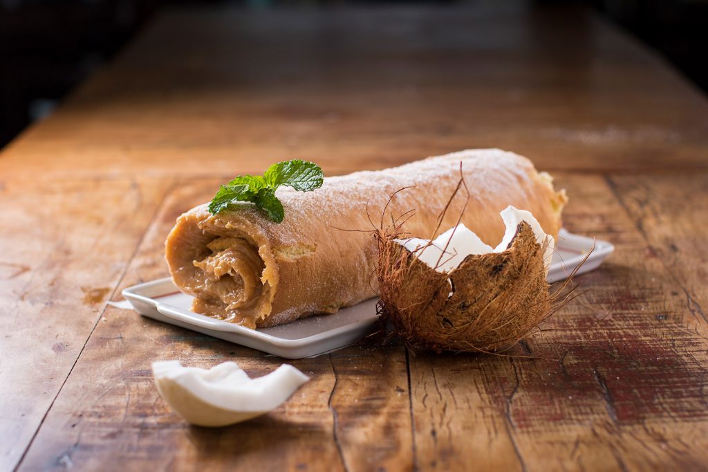 Rocambole de Coco