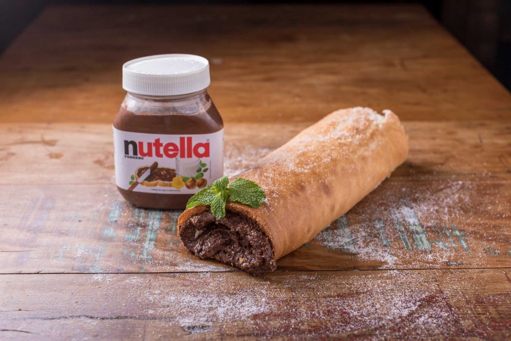 Rocambole de Nutella